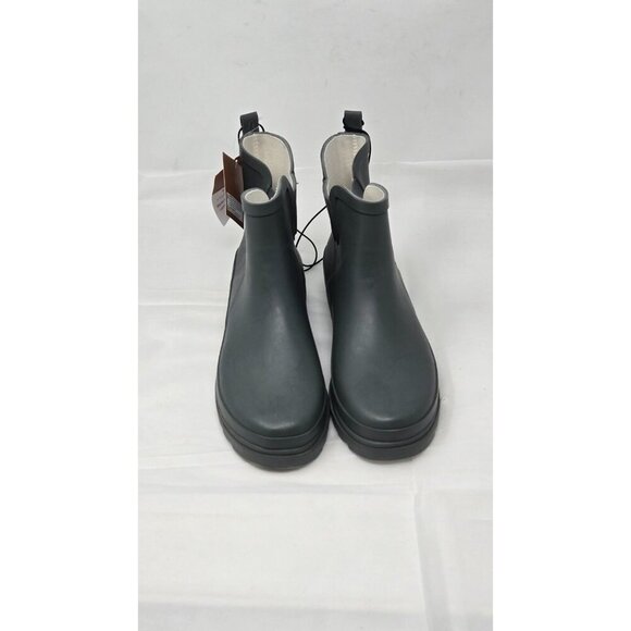 Norty Women's Ankle Rain Boots Waterproof Winter Spring Garden Gray Size 9 - Picture 4 of 9